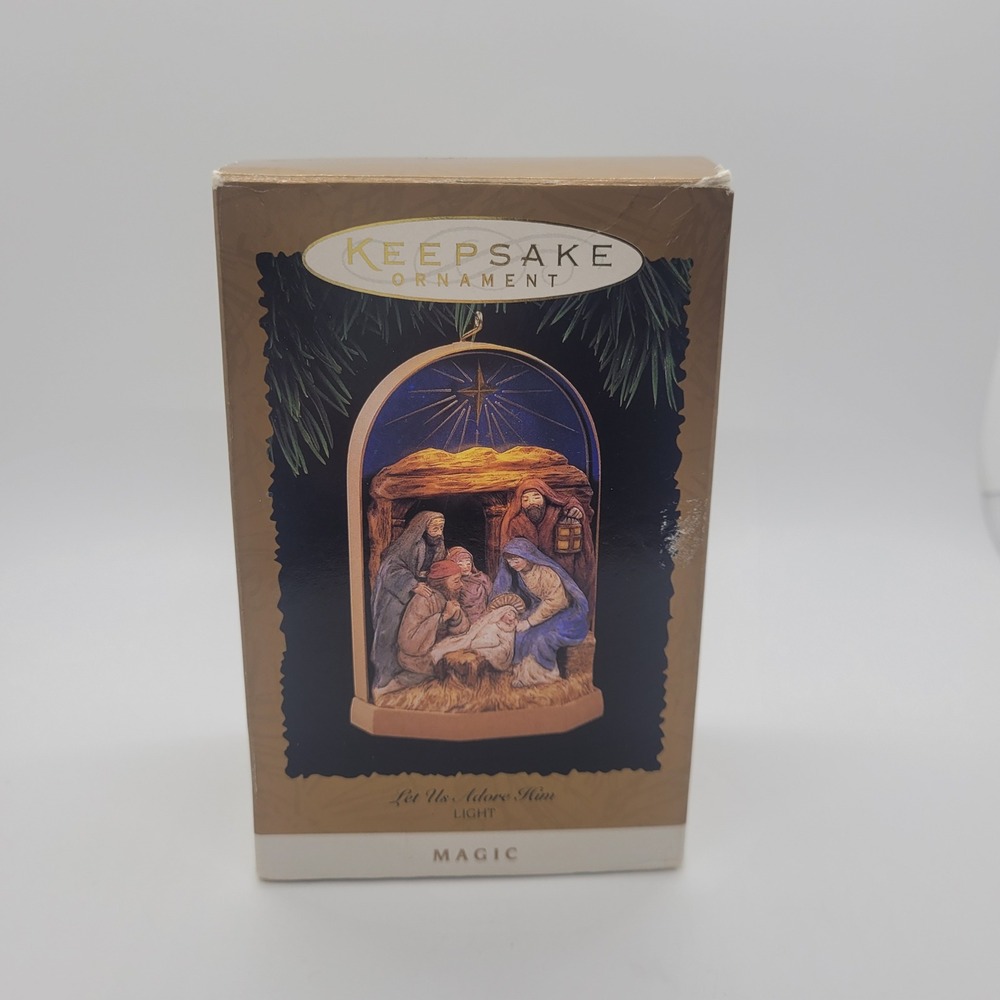 1996 Hallmark Keepsake Ornament The Nativity Joyce Lyle Holy Family Christmas - Picture 10 of 15